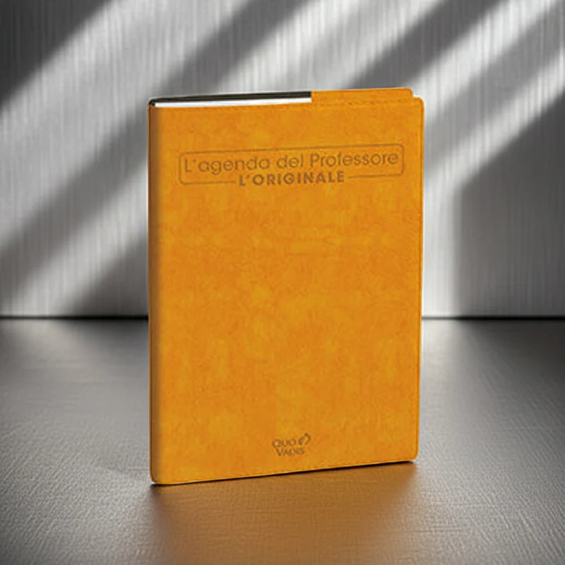 Agenda del Professore 2027 copertina Roma giallo zafferano Quo Vadis
