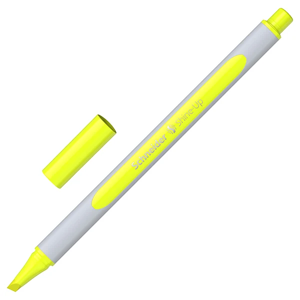 Evidenziatore Shine Up punta a scalpello Conf. da 10 pezzi Schneider