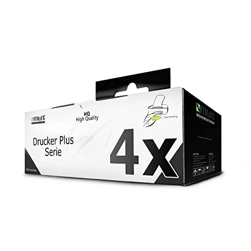 4 cartucce di inchiostro toner riutilizzabili compatibili con Canon PGI525 – Nero – per Canon Pixma IP 4850, Canon Pixma IP 4950