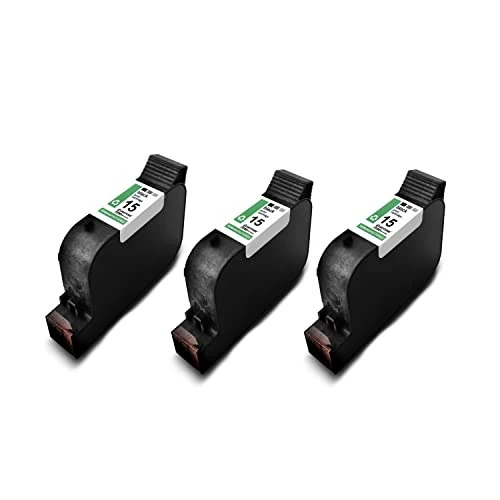 3 cartucce d'inchiostro Eurotone compatibili con HP 15XL – Nero – per C6615DE, 916C