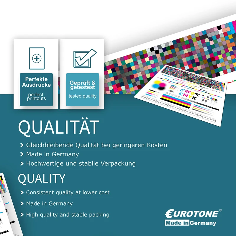 10 cartucce d'inchiostro Eurotone compatibili con Epson 502XL – per Epson Expression Home XP-5100, serie Epson Expression Home XP-5100