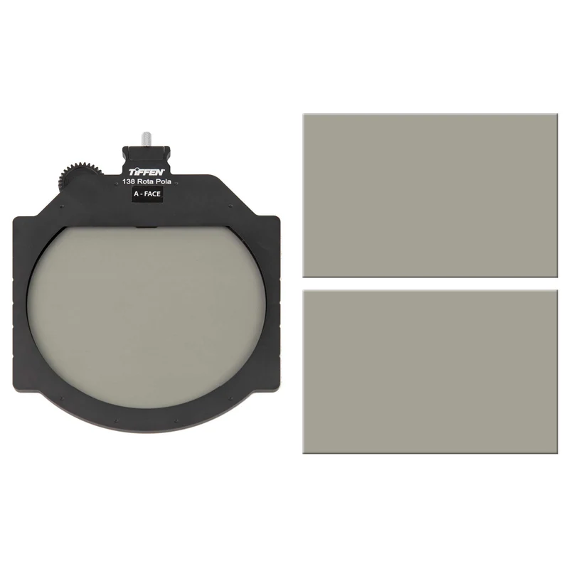 Kit VND Vassoio Tiffen Multi Rota Tray con 4 x 5.65 "Polarizzatore circolare