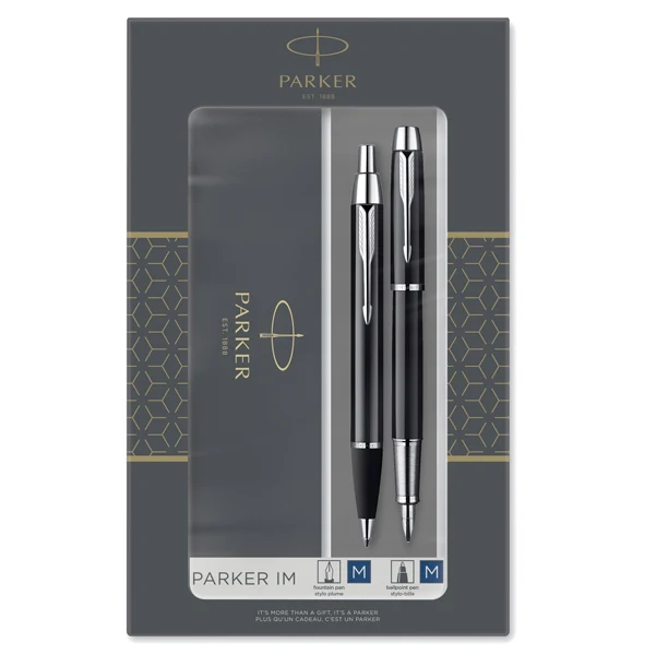 Gift Set Parker IM – Stilografica + Penna a Sfera Nero CT