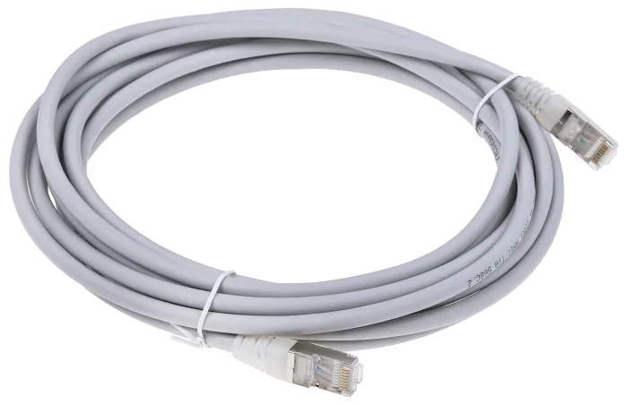 CABLE 5M GREY RJ45 CAT 6A