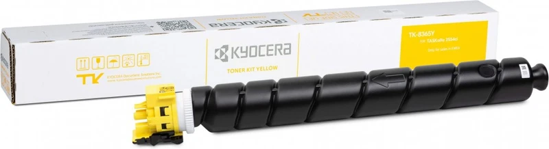 THS YELLOW TONER FOR TASKALFA 2554CI TK8365Y