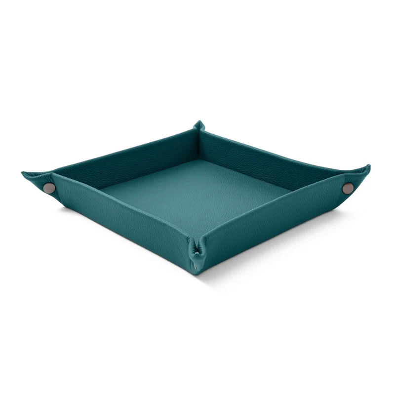 Svuotatasche Iris Vera Pelle Italiana Rivetti Ottone Brunito 17 Colori Made in Italy