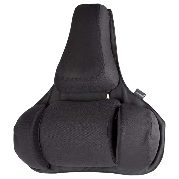 Supporto lombare ergonomico - 38 x 37,4 x 8,8 cm - nero - Fellowes