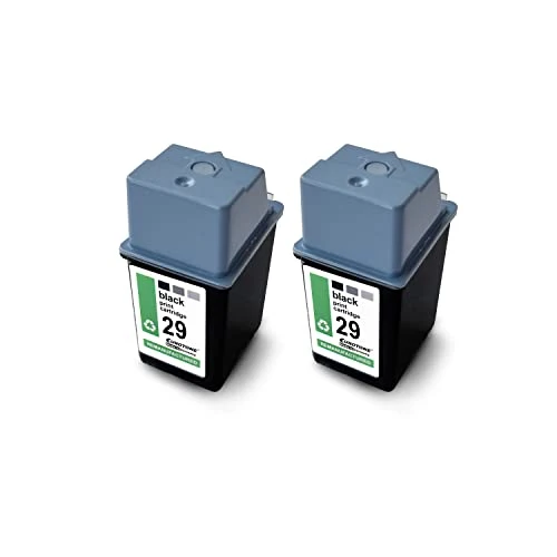 2 cartucce d'inchiostro Eurotone compatibili con HP 29XL – Nero – per Brother MFC-J 5320 DW, Brother MFC-J serie 5600