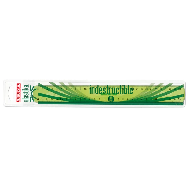 Triplodecimetro Elastika con Pomello Flessibile Indistruttibile 30 cm - Arda