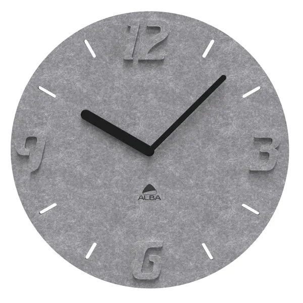 Orologio HorPet da Parete Effetto 3D PET Riciclato Silenzioso - Alba