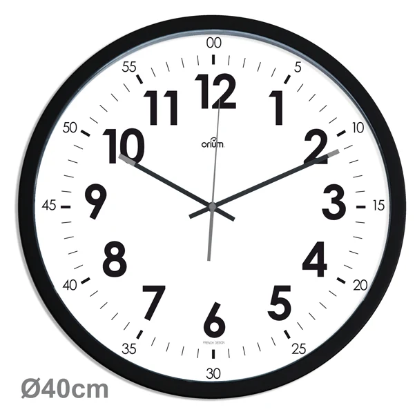 Orologio da Parete Orion Diam. 40 cm Design Essenziale per Ufficio | CEP