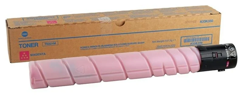 THS MAGENTA TONER - A33K350 FOR BIZHUB C224,364,INEO+ & MF
