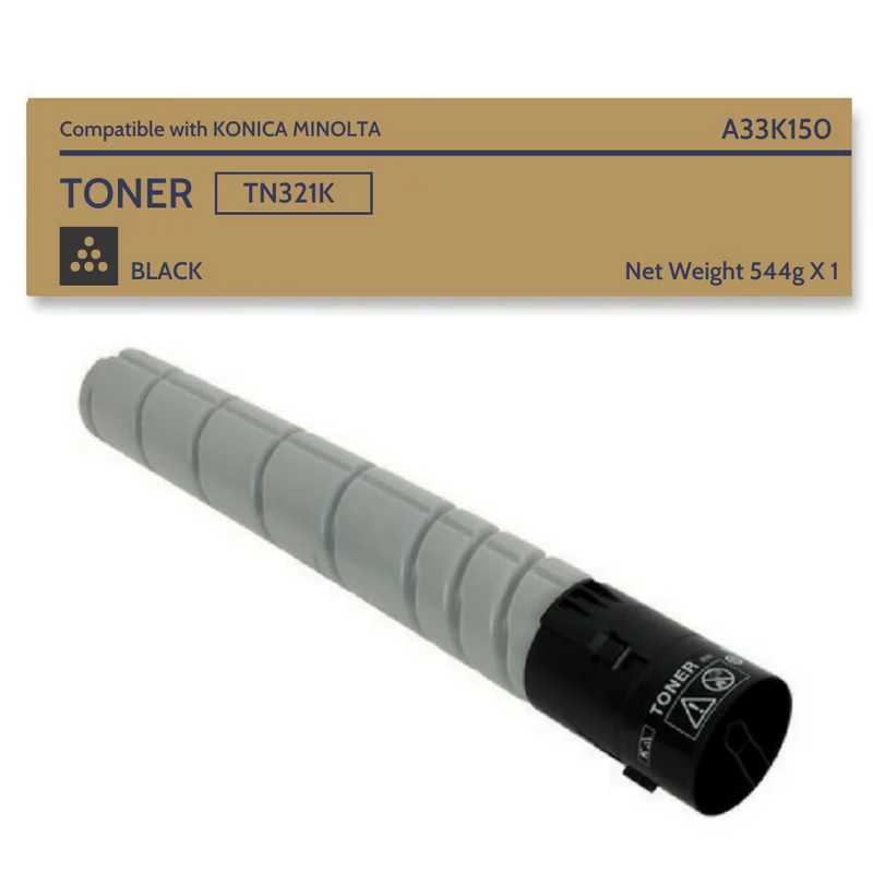 THS BLACK TONER - A33K150 FOR BIZHUB C224,364,INEO+ & MF