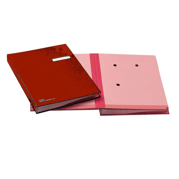 Libro Firma 18 Intercalari con Etichetta 2 Colori - Fraschini