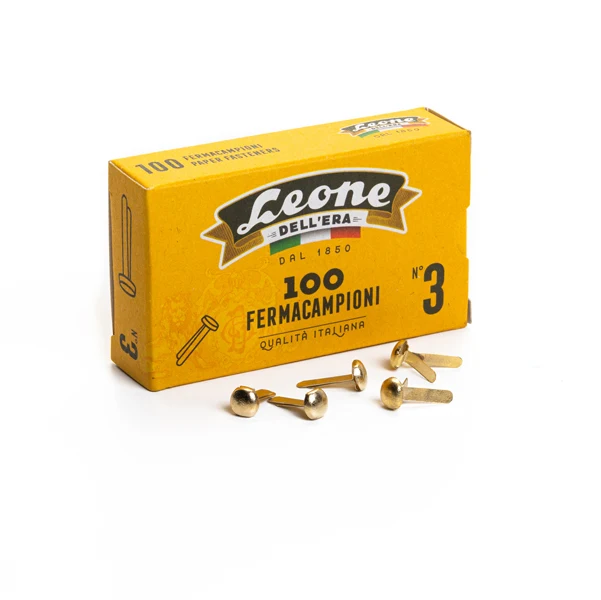Fermacampioni Mohlo Leone Ottonati – 6 Misure da 1,7 a 7 cm, Conf. 100 Pz.
