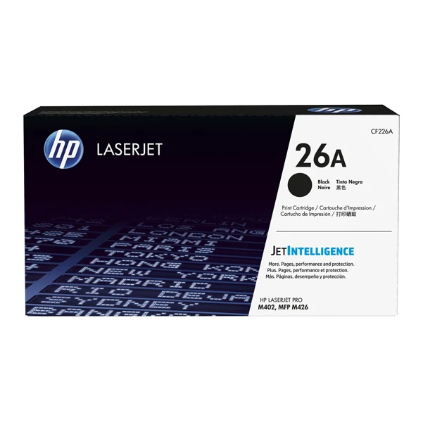 Toner Originale HP CF226A (26A) – Nero – 3.100 pagine