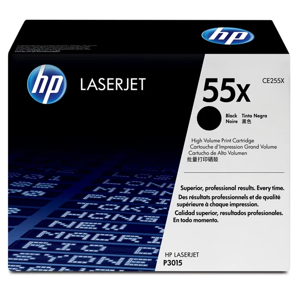 Toner Originale HP CE255X (55X) – Nero – 12.500 pagine