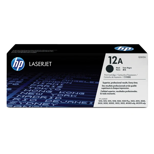 Toner Originale HP Q2612A (12A) – Nero – 2.000 pagine