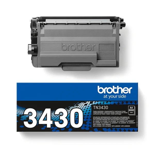 Toner Originale Brother TN3430 – Nero – 3.000 pagine
