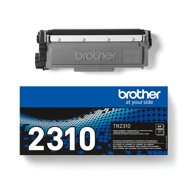 Toner Originale Brother TN2310 – Nero – 1.200 pagine