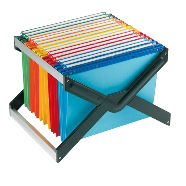 Supporto Portadocumenti Bertesi Joker – Archivio Portatile con 10 Cartelle Sospese Colorate