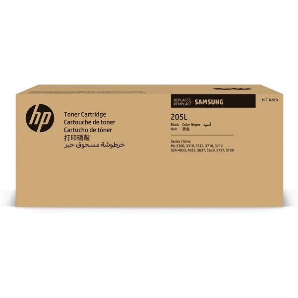 Toner Originale Samsung MLT-D205L Alta Capacità – 5.000 pag | SU963A | ML-3310, SCX-4833, SCX-5637