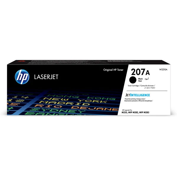 Toner Originale HP Serie 207A – Nero (W2210A), Ciano (W2211A), Giallo (W2212A), Magenta (W2213A)