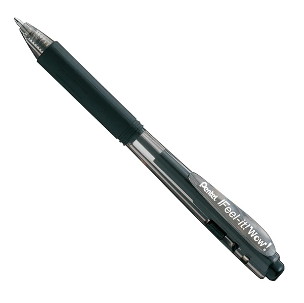Penna Sfera WOW a Scatto Tratto 1,0 mm Fusto Triangolare Conf. 12 pz | Pentel