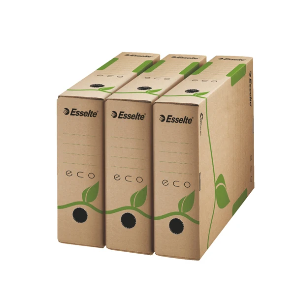 Scatola Archivio Green in Cartone Riciclato Conf. 25 pz 2 Dorsi - Esselte