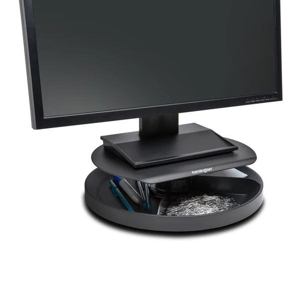 Supporto Monitor Spin 2 Vassoio 360° SmartFit Nero - Kensington