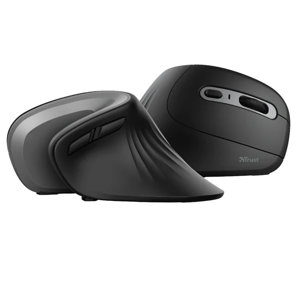 Mouse Wireless Ergonomico Verticale Verro – 60 Gradi, DPI 600-1600, Portata 10 m - Trust
