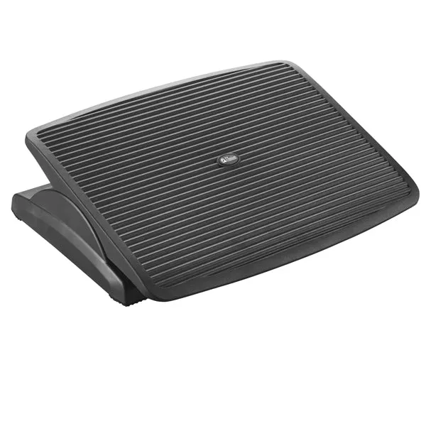 Poggiapiedi Ergonomico Bold Inclinazione 0°-18° Antiscivolo Postura Corretta - Titanium