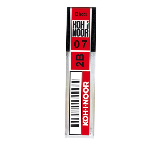 Mine Koh-I-Noor 0,7 mm per Portamine – 12 Astucci da 12 Pz., 4 Gradazioni