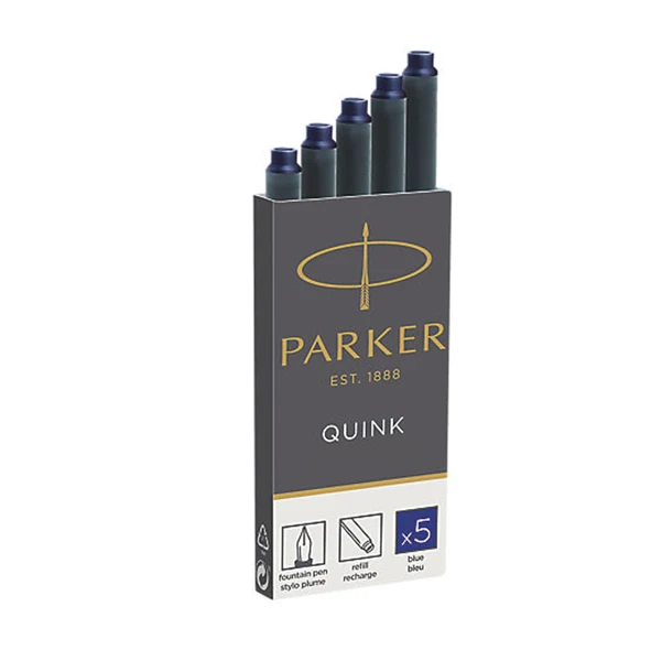 Cartucce Parker per Stilografica – Confezione 5 Pezzi