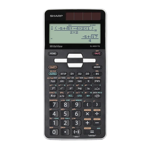 Calcolatrice Scientifica EL-W531TGBWH 422 Funzioni WriteView Bianco - Sharp