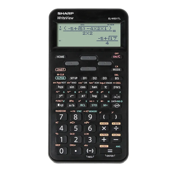 Calcolatrice Scientifica EL-W531TLB 442 Funzioni WriteView 3 Colori - Sharp