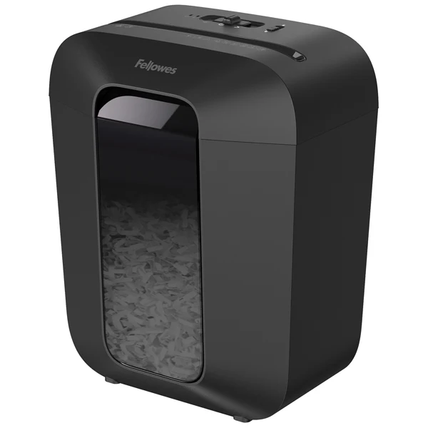 Distruggidocumenti LX50 9 Fogli Frammento 4x37mm P-4 Cestino 17L Casa e Ufficio - Fellowes