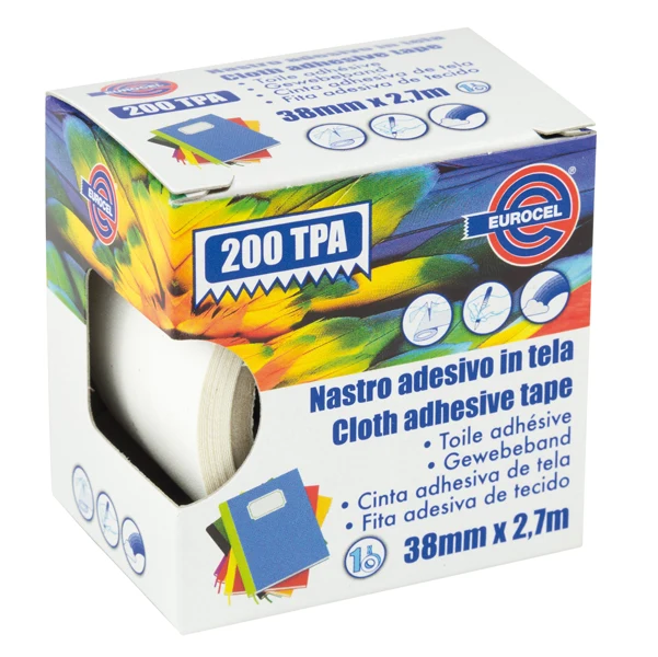 Nastro Telato TPA 200 3,8x2,7 m 4 Colori Scrivibile – Eurocel