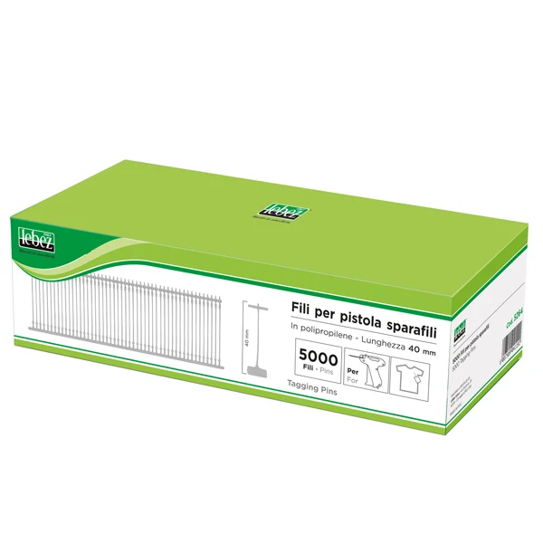 Fili per Sparafili 5260 Conf. 5000 pz 2 Misure Standard e Fine | Lebez