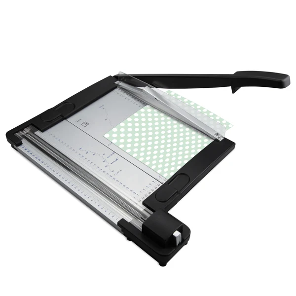 Taglierina Home Office 2 in 1 A4 Lama Rotante e Ghigliottina 3 Tipi di Taglio - Titanium