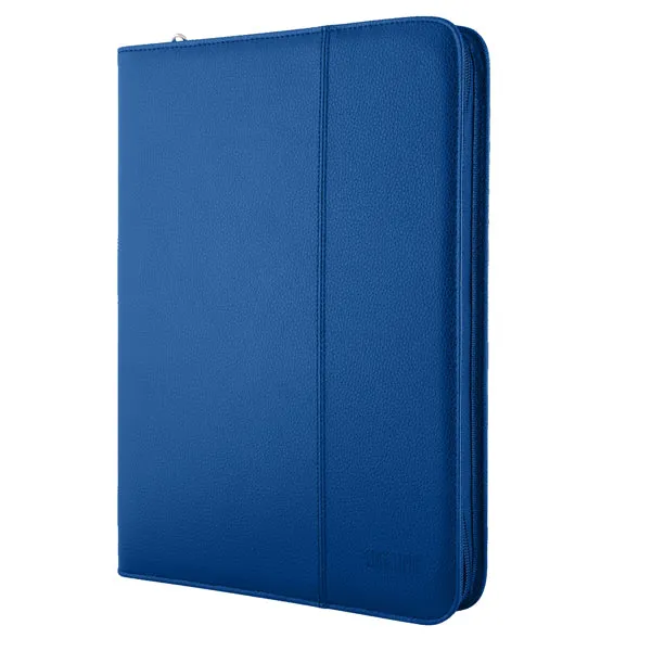 Portablocco City Time Professional in Similpelle con Zip – Blu o Nero