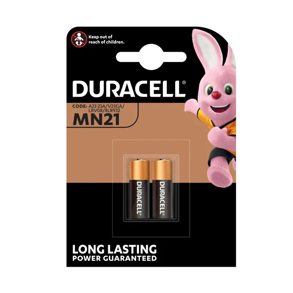 Pile 12V MN21 (A23/LRV08) – Blister 2 Pz. | Duracell