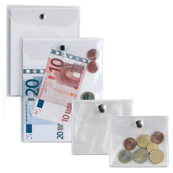 Buste con bottone PVC trasparente – Varie Misure | Sei Rota