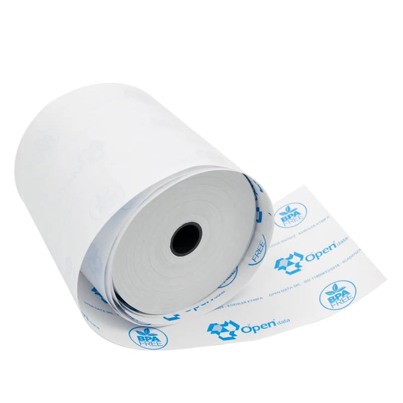 Rotolo Cassa Carta Termica Omologata 80x80 mm 48 gr. Conf. 10 pz | Rotolificio Pugliese