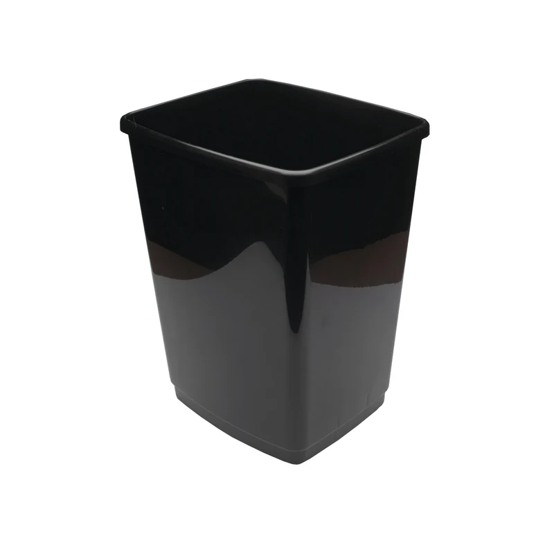 2Work Swing Bin Base Only 30 Litre Plastic Black 2W02383