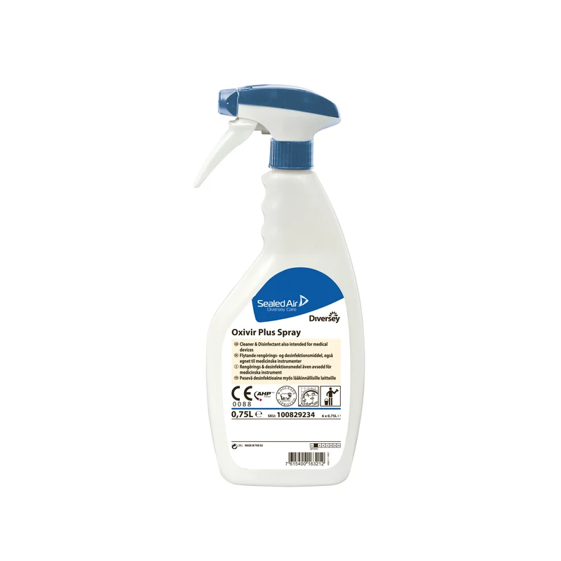 Oxivir Plus Disinfectant Spray 0.75 Litres (Pack of 6) 100829234