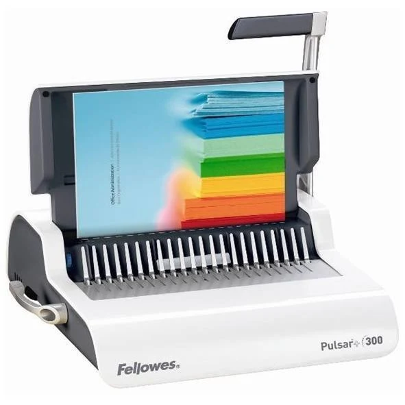 Rilegatrice Pulsar+300 manuale a dorsi plastici – Fellowes