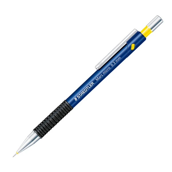 Portamine Mars Micro 775 Impugnatura Caucciù Puntale Rientrante 4 Diametri 0,3-0,5-0,7-0,9 mm – Staedtler