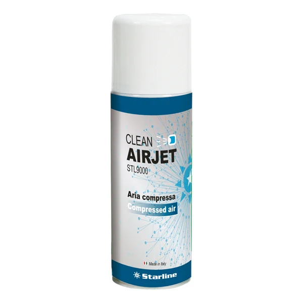 Aria Compressa Pressurizzata 400 ml per Pulizia PC Elettronica e Tastiere | Starline
