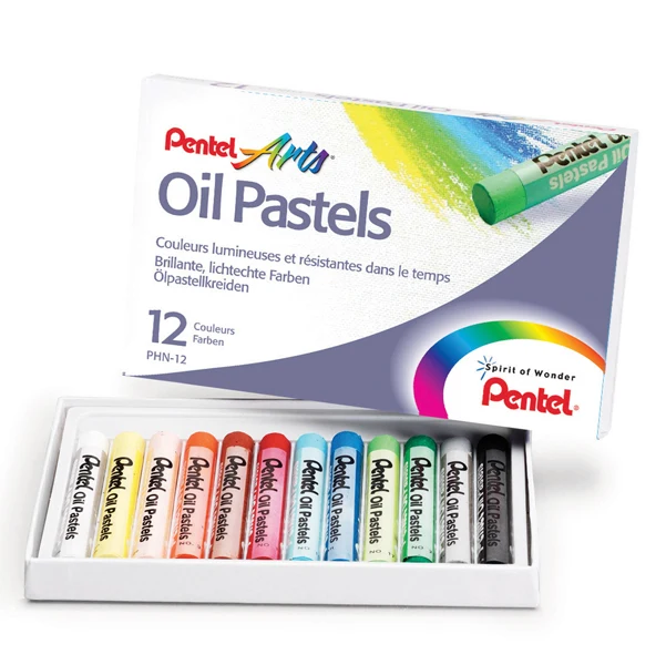 Pastelli a Olio Diam. 8 mm Conf. 12/25 pz | Pentel